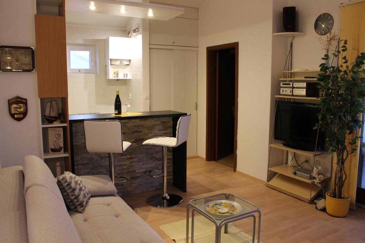 Panorama, 100M From The Water, Rebuild 2020, Penthouse, 2 Teracces, Modern Apartment Punat Ngoại thất bức ảnh