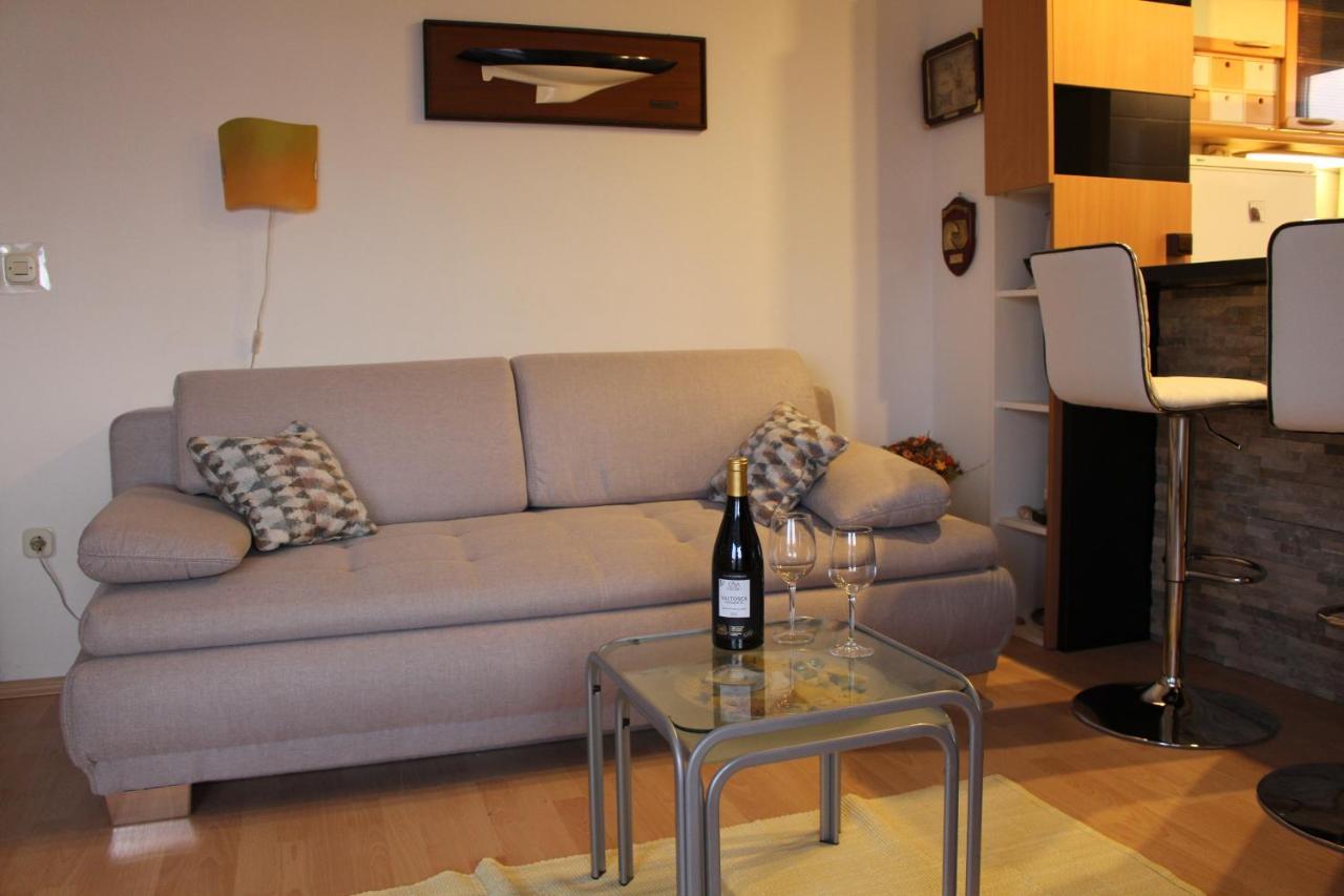 Panorama, 100M From The Water, Rebuild 2020, Penthouse, 2 Teracces, Modern Apartment Punat Ngoại thất bức ảnh